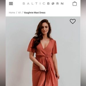 Baltic Born Chiffon Maxi Dress